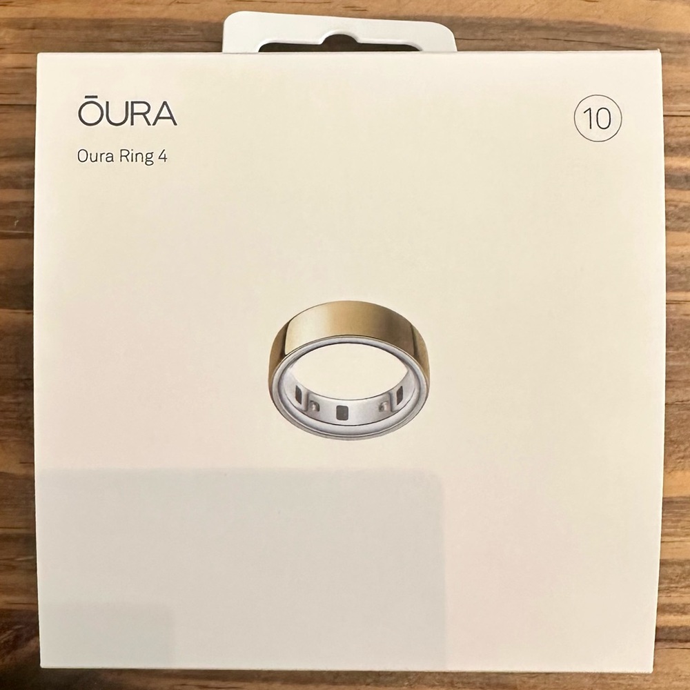 Gold OURA RING 4 / Size 10
